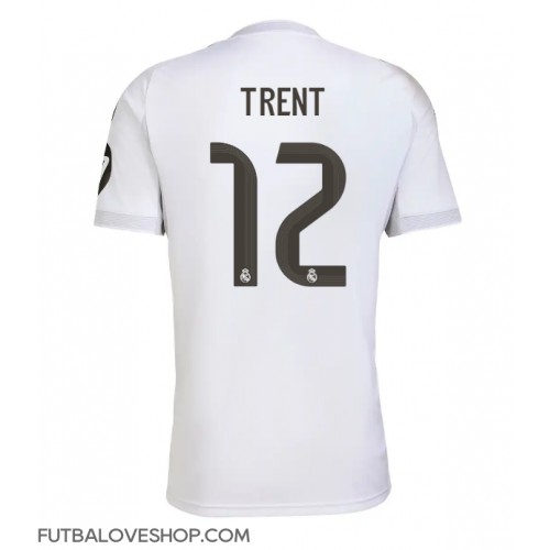 Dres Real Madrid Alexander-Arnold #12 Domáci 2025-26 Krátky Rukáv
